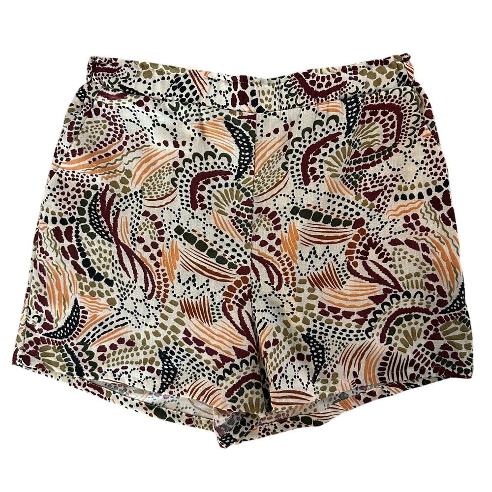 #245 5.2 Primark Boho High Waisted Shorts - Size L/XL